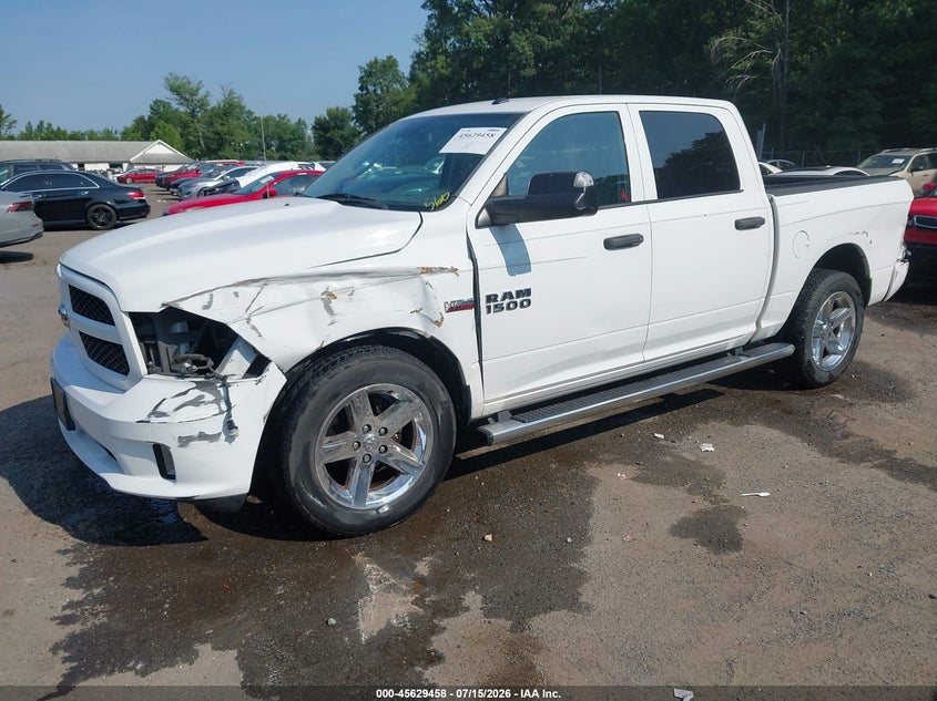 2016 Ram 1500 VIN 3C6RR7KTXGG296137 IAAI salvage auction — REAR END, Salvage - Greater Than 75% (Maryland), sold $1,800 on 2026-08-03 (photo 2)