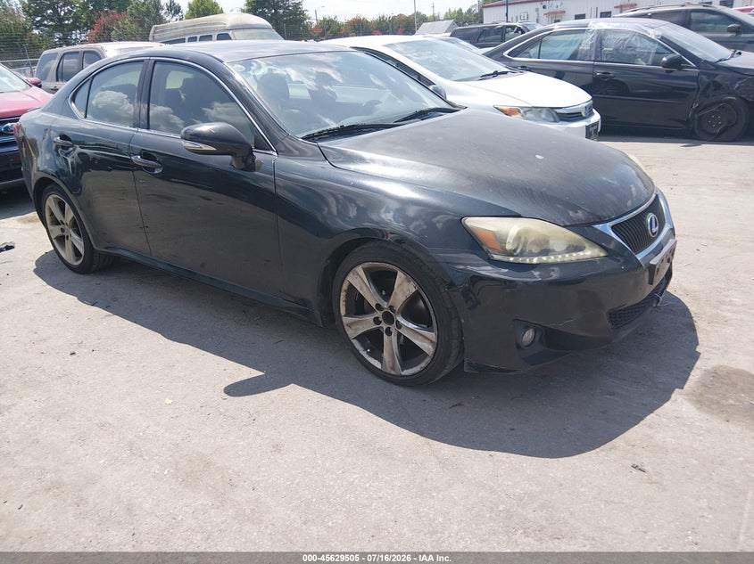 2012 Lexus Is VIN JTHBF5C29C5168789 IAAI salvage auction — NORMAL WEAR, Clear-Dealer Only (North Carolina), sold $150 on 2026-07-29 (photo 1)