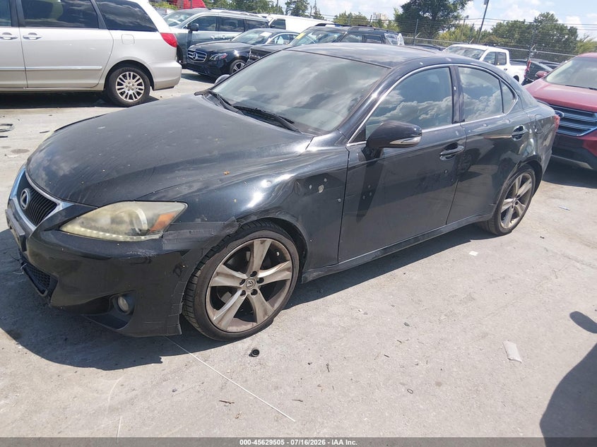 2012 Lexus Is VIN JTHBF5C29C5168789 IAAI salvage auction — NORMAL WEAR, Clear-Dealer Only (North Carolina), sold $150 on 2026-07-29 (photo 2)