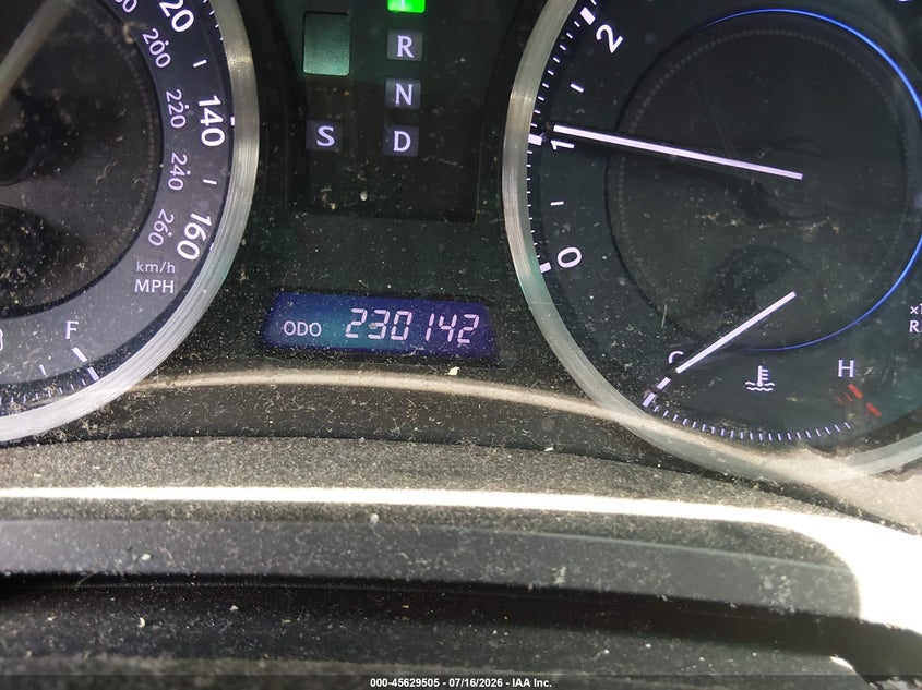 2012 Lexus Is VIN JTHBF5C29C5168789 IAAI salvage auction — NORMAL WEAR, Clear-Dealer Only (North Carolina), sold $150 on 2026-07-29 (photo 7)