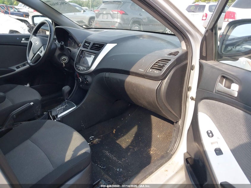 2012 Hyundai Accent VIN KMHCT5AE9CU043627 IAAI salvage auction — NORMAL WEAR, Clear (New York), sold $25 on 2026-07-28 (photo 5)