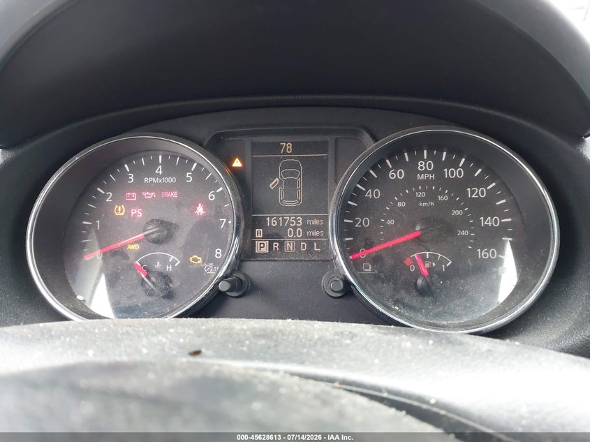 2011 Nissan Rogue VIN JN8AS5MV0BW661615 IAAI salvage auction — NORMAL WEAR, Original (Texas), sold $325 on 2026-07-28 (photo 7)