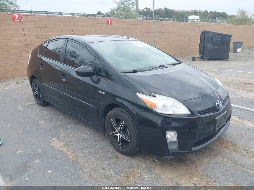 2011 Toyota Prius VIN JTDKN3DU2B0297431 IAAI salvage auction — NORMAL WEAR, Clear - Dealer Only (California), sold $2,000 on 2026-07-22 (photo 1)