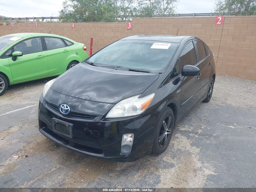 2011 Toyota Prius VIN JTDKN3DU2B0297431 IAAI salvage auction — NORMAL WEAR, Clear - Dealer Only (California), sold $2,000 on 2026-07-22 (photo 2)