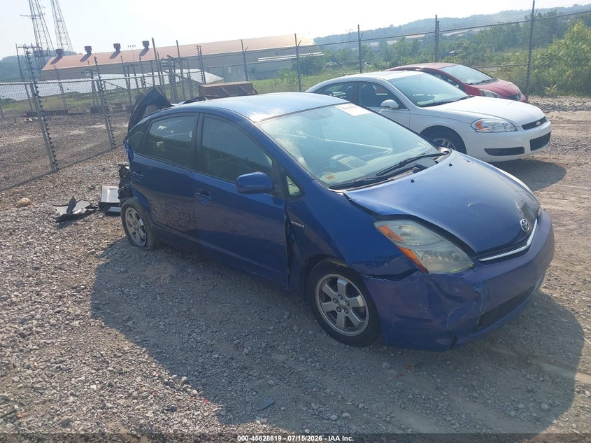 2009 Toyota Prius VIN JTDKB20U497854043 IAAI salvage auction — NORMAL WEAR, Clear (Pennsylvania), sold $200 on 2026-07-28 (photo 1)