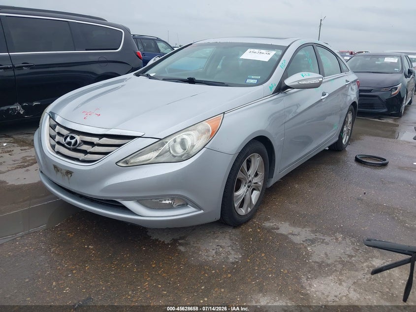 2011 Hyundai Sonata VIN 5NPEC4AC1BH099592 IAAI salvage auction — REAR END, Salvage (Texas), sold $375 on 2026-08-01 (photo 2)
