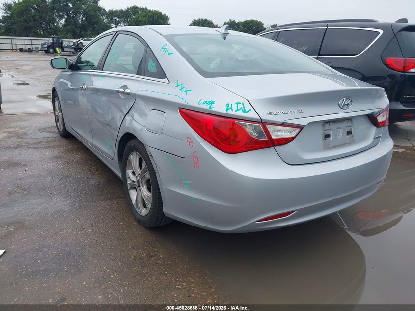 2011 Hyundai Sonata VIN 5NPEC4AC1BH099592 IAAI salvage auction — REAR END, Salvage (Texas), sold $375 on 2026-08-01 (photo 3)