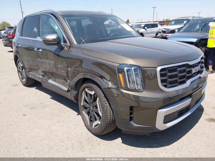 2025 Kia Telluride VIN 5XYP6DGC8SG649787 IAAI salvage auction — SIDE, Salvage (Idaho), sold $14,225 on 2026-09-15 (photo 1)