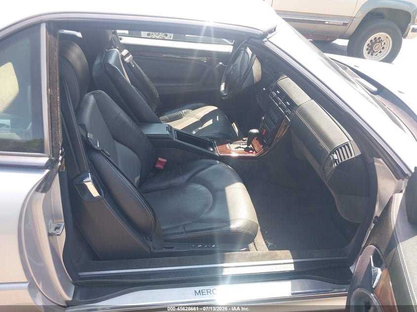 1997 Mercedes-benz Sl-class VIN WDBFA67F2VF148139 IAAI salvage auction — NORMAL WEAR, Clear (Utah), sold $5,625 on 2026-07-16 (photo 8)