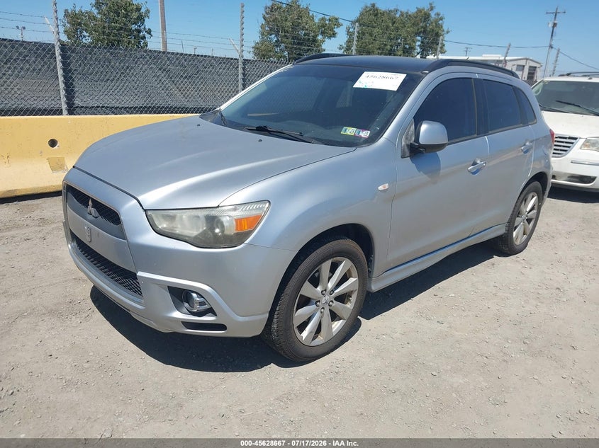 2012 Mitsubishi Outlander VIN JA4AR4AU6CZ003787 IAAI salvage auction — NORMAL WEAR, Clear - Dealer Only (California), sold $1,150 on 2026-07-30 (photo 2)