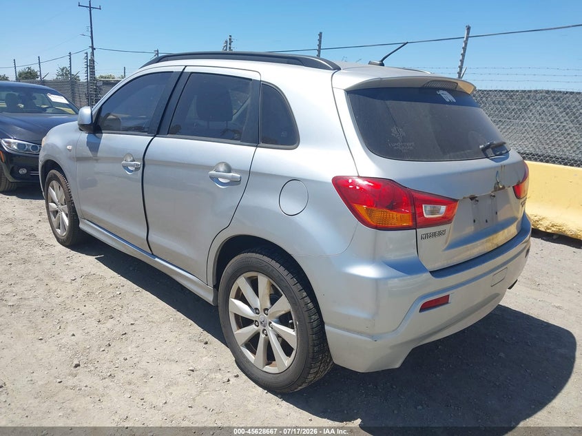 2012 Mitsubishi Outlander VIN JA4AR4AU6CZ003787 IAAI salvage auction — NORMAL WEAR, Clear - Dealer Only (California), sold $1,150 on 2026-07-30 (photo 3)