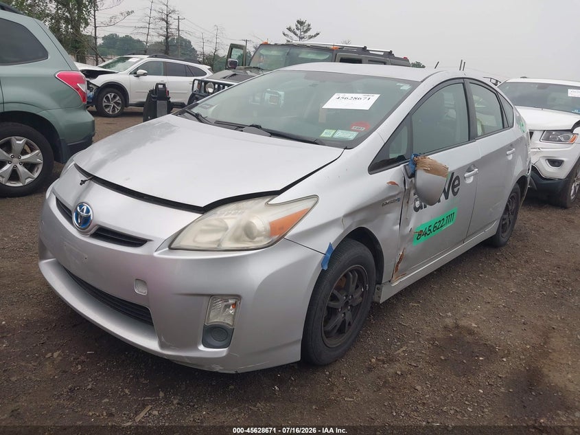 2010 Toyota Prius VIN JTDKN3DU1A0090849 IAAI salvage auction — NORMAL WEAR, Clear (New York), sold $850 on 2026-07-29 (photo 2)