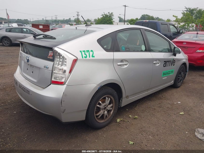 2010 Toyota Prius VIN JTDKN3DU1A0090849 IAAI salvage auction — NORMAL WEAR, Clear (New York), sold $850 on 2026-07-29 (photo 4)