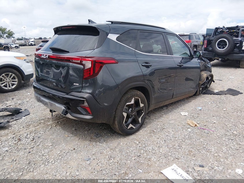 2024 Kia Seltos VIN KNDERCAA9R7599053 IAAI salvage auction — NORMAL WEAR, Clear (Florida), sold $1,550 on 2026-07-30 (photo 4)