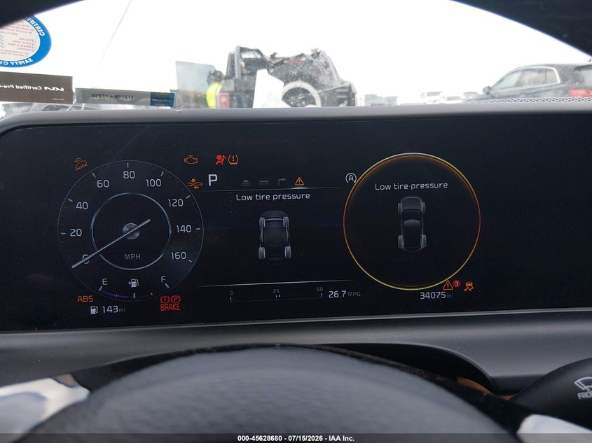 2024 Kia Seltos VIN KNDERCAA9R7599053 IAAI salvage auction — NORMAL WEAR, Clear (Florida), sold $1,550 on 2026-07-30 (photo 7)