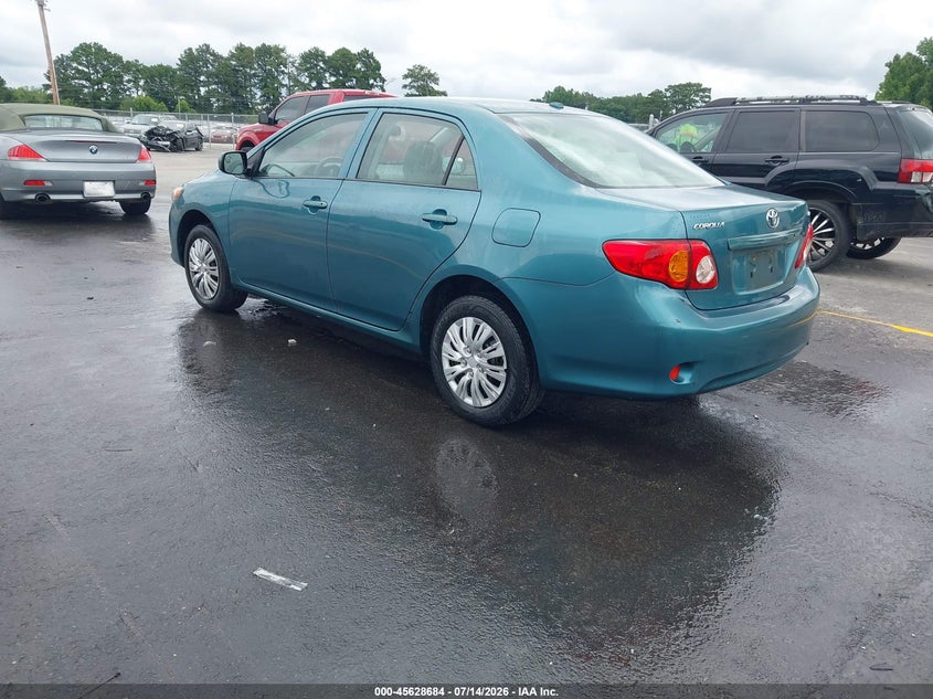 2009 Toyota Corolla VIN JTDBL40E499061279 IAAI salvage auction — NORMAL WEAR, Clear (Georgia), sold $1,150 on 2026-07-22 (photo 3)