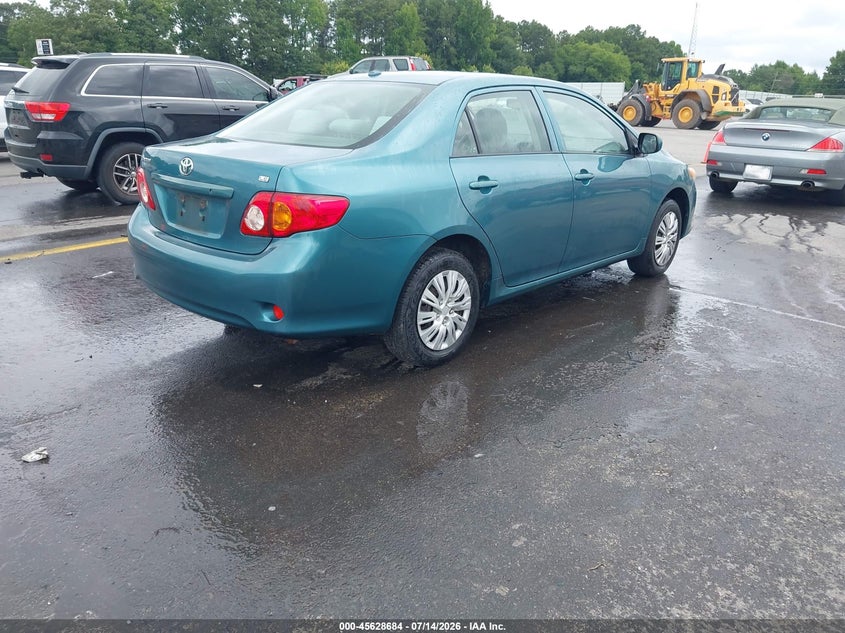2009 Toyota Corolla VIN JTDBL40E499061279 IAAI salvage auction — NORMAL WEAR, Clear (Georgia), sold $1,150 on 2026-07-22 (photo 4)