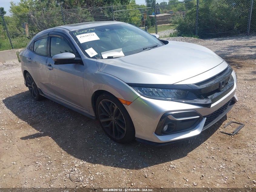2020 Honda Civic VIN SHHFK7H9XLU217107 — IAAI salvage auction photo