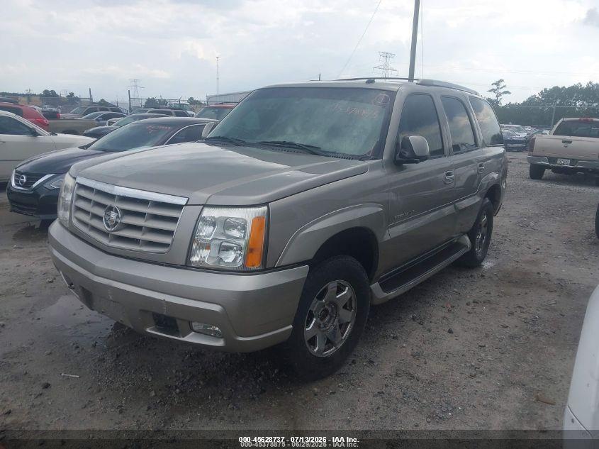 2003 Cadillac Escalade VIN 1GYEK63NX3R163064 IAAI salvage auction — REPOSSESSION, Repossession Paperwork (Georgia), sold $550 on 2026-08-20 (photo 2)