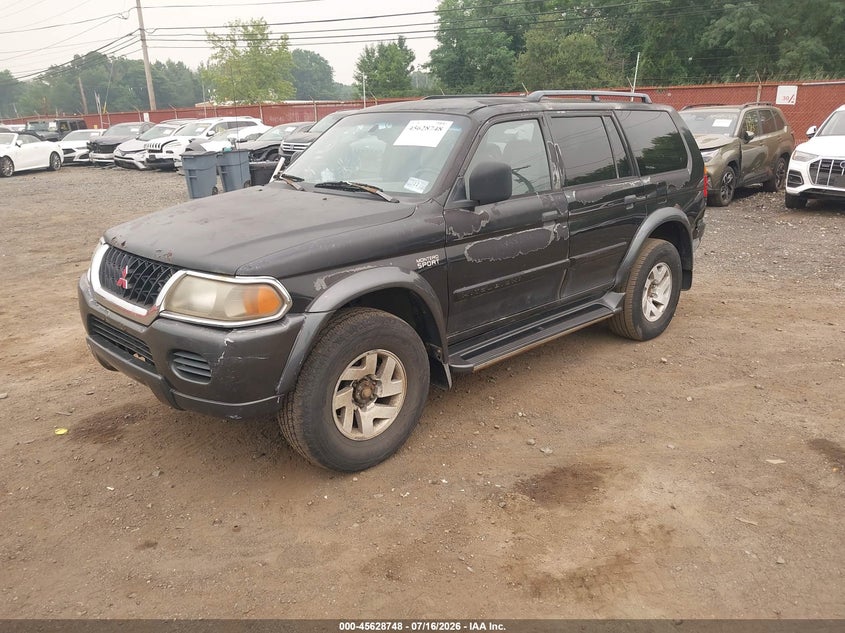2001 Mitsubishi Montero VIN JA4MT31H71P001504 IAAI salvage auction — NORMAL WEAR, Clear (New Jersey), sold $25 on 2026-07-29 (photo 2)