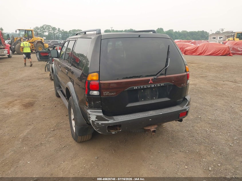 2001 Mitsubishi Montero VIN JA4MT31H71P001504 IAAI salvage auction — NORMAL WEAR, Clear (New Jersey), sold $25 on 2026-07-29 (photo 6)