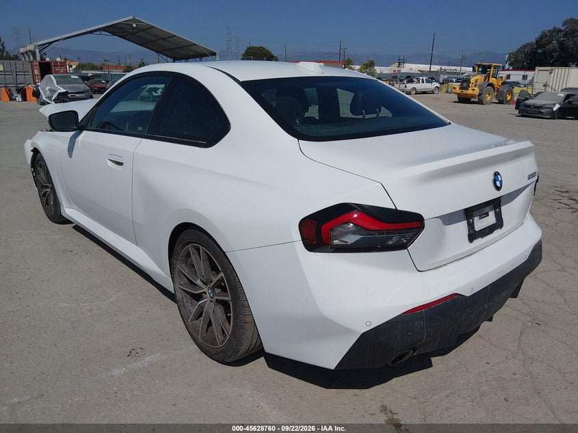 2024 BMW 2 Series VIN 3MW23CM06R8E16551 IAAI salvage auction — FRONT END, Salvage, sold $11,025 on 2026-09-28 (photo 3)