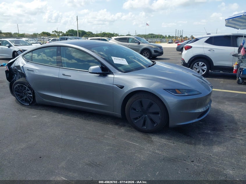 2026 Tesla Model 3 VIN 5YJ3E1EA7TF140753 — IAAI salvage auction photo