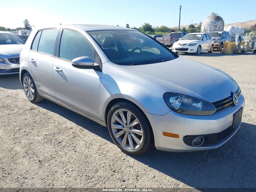 2013 Volkswagen Golf VIN WVWDM7AJ3DW131688 IAAI salvage auction — NORMAL WEAR, Clear - Dealer Only (California), sold $2,250 on 2026-07-30 (photo 1)
