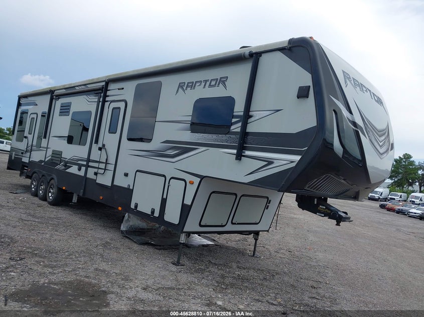 2019 Keystone Raptor VIN 4YDF42535KR800169 — IAAI salvage auction photo