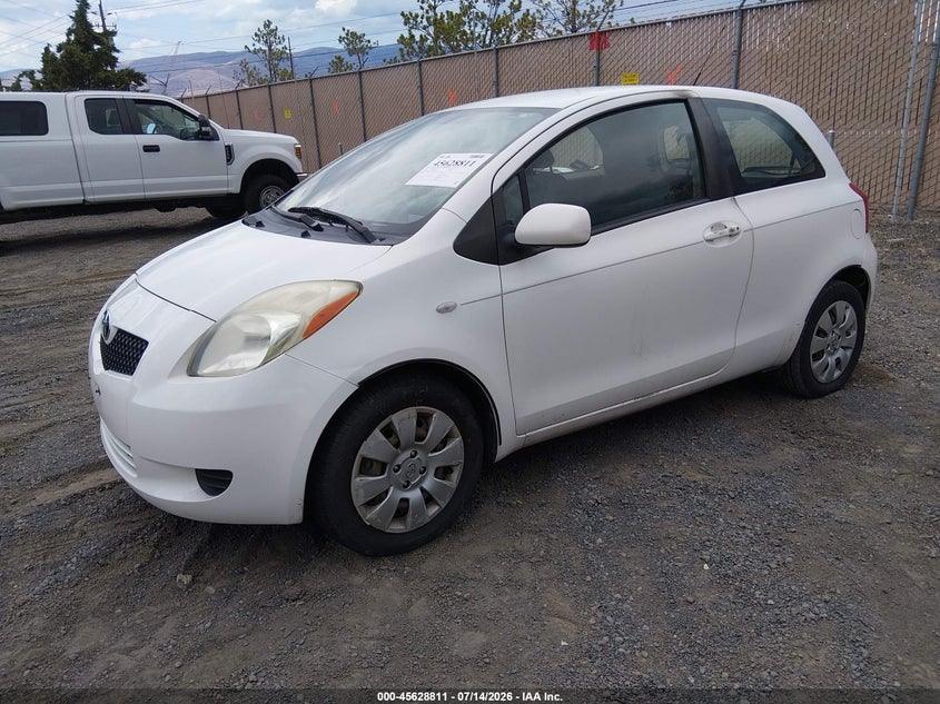 2007 Toyota Yaris VIN JTDJT923175108843 IAAI salvage auction — NORMAL WEAR, Clear, sold $2,650 on 2026-07-17 (photo 2)