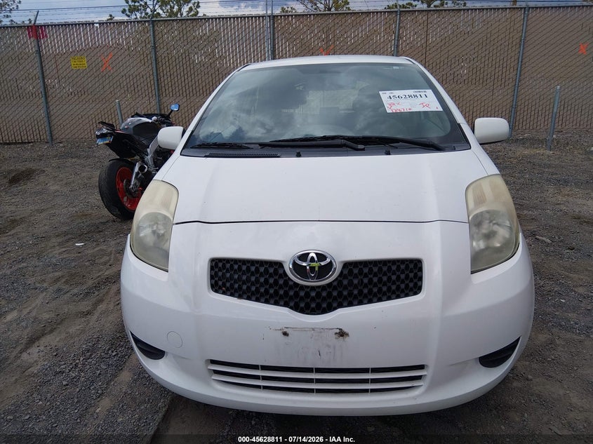 2007 Toyota Yaris VIN JTDJT923175108843 IAAI salvage auction — NORMAL WEAR, Clear, sold $2,650 on 2026-07-17 (photo 6)