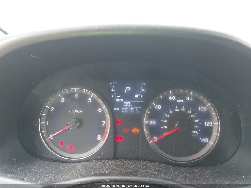 2013 Hyundai Accent VIN KMHCT5AE8DU131120 IAAI salvage auction — NORMAL WEAR, Original (Texas), sold $325 on 2026-07-28 (photo 7)