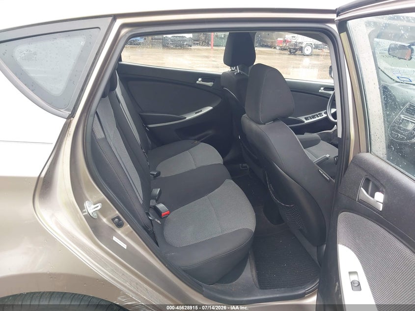 2013 Hyundai Accent VIN KMHCT5AE8DU131120 IAAI salvage auction — NORMAL WEAR, Original (Texas), sold $325 on 2026-07-28 (photo 8)