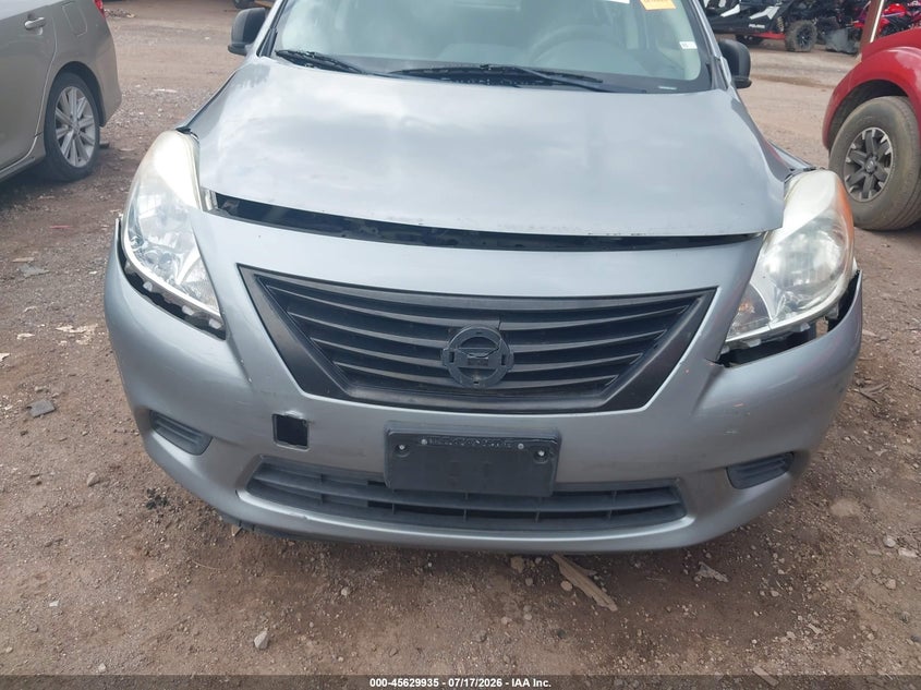 2014 Nissan Versa VIN 3N1CN7AP6EL860520 IAAI salvage auction — FRONT END, Salvage Title, sold $650 on 2026-09-03 (photo 6)