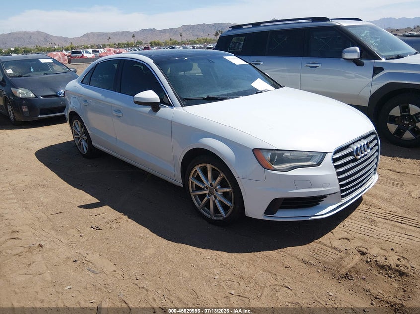 2015 Audi A3 VIN WAUACGFFXF1021325 IAAI salvage auction — NORMAL WEAR, Clear-Dealer Only (Arizona), sold $25 on 2026-07-21 (photo 1)