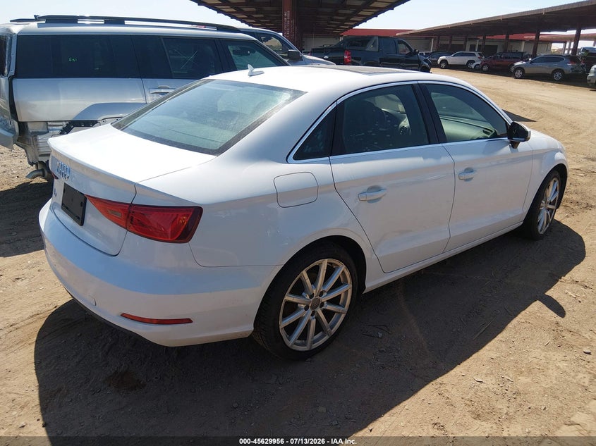 2015 Audi A3 VIN WAUACGFFXF1021325 IAAI salvage auction — NORMAL WEAR, Clear-Dealer Only (Arizona), sold $25 on 2026-07-21 (photo 4)