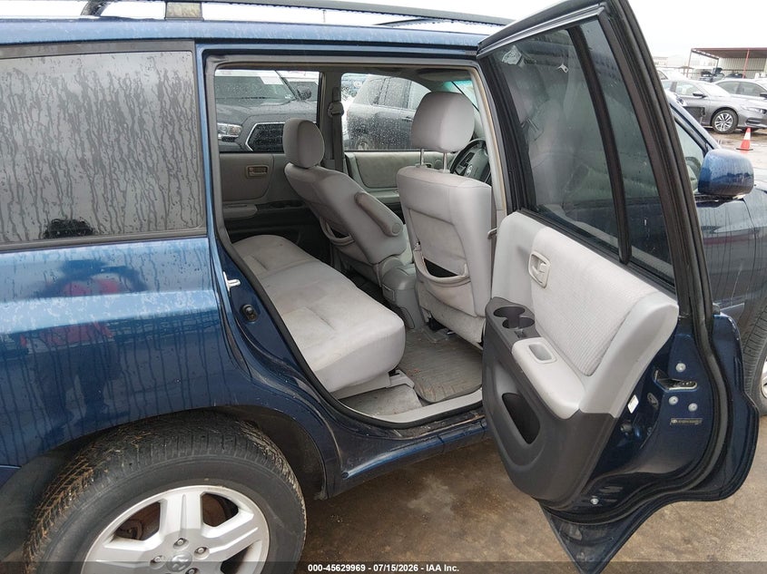 2006 Toyota Highlander VIN JTEHD21A760043572 IAAI salvage auction — NORMAL WEAR, Original (Texas), sold $575 on 2026-07-28 (photo 8)