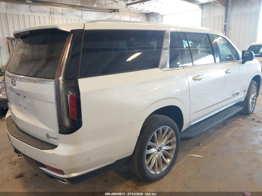 2022 Cadillac Escalade VIN 1GYS4KKL0NR303101 IAAI salvage auction — REPOSSESSION, Salvage Title, sold $38,000 on 2026-08-10 (photo 4)