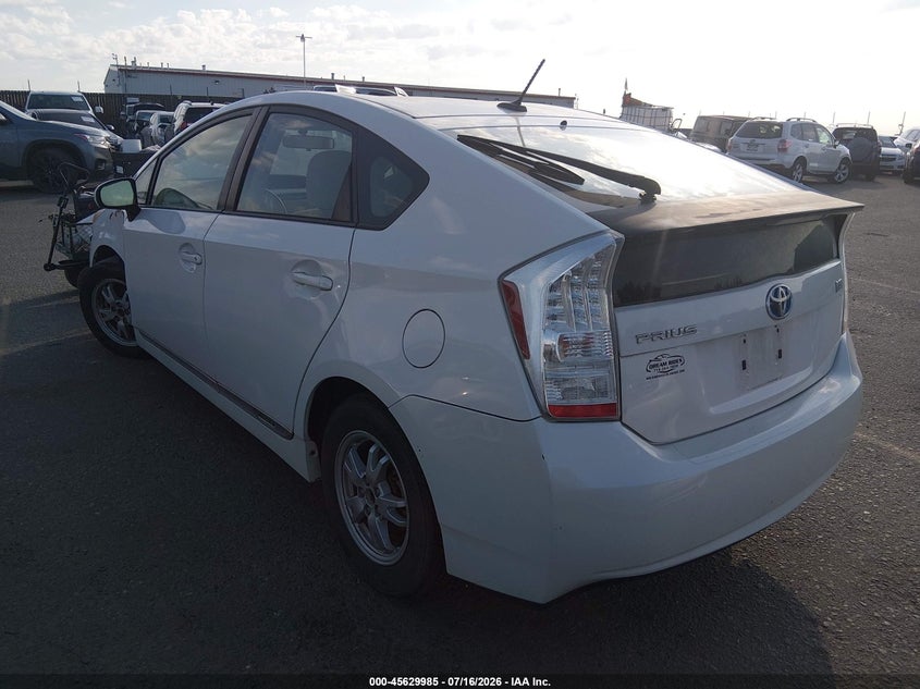 2010 Toyota Prius VIN JTDKN3DU2A0227040 IAAI salvage auction — NORMAL WEAR, Clear (Colorado), sold $50 on 2026-07-28 (photo 3)