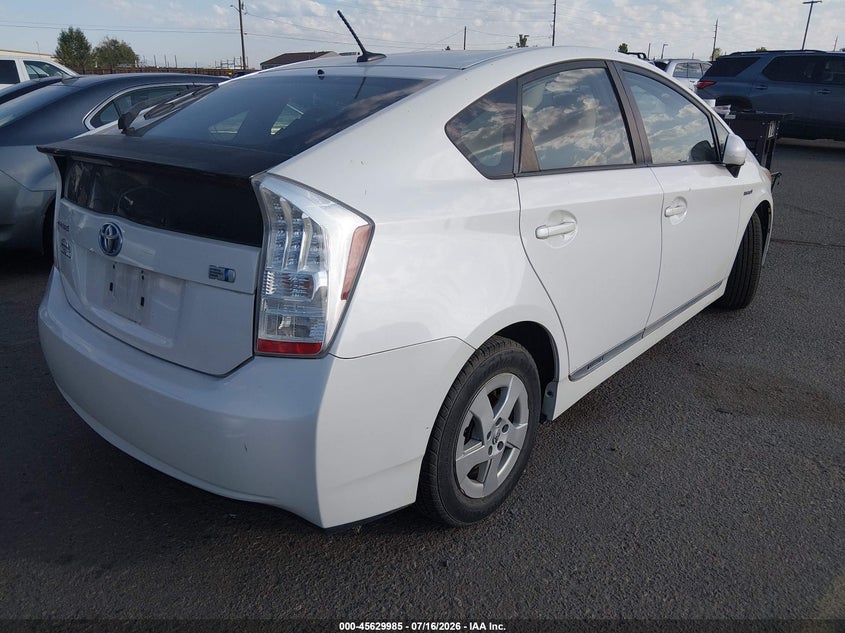 2010 Toyota Prius VIN JTDKN3DU2A0227040 IAAI salvage auction — NORMAL WEAR, Clear (Colorado), sold $50 on 2026-07-28 (photo 4)