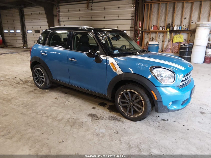 2016 Mini Countryman VIN WMWZB3C54GWR49324 IAAI salvage auction — ELECTRICAL, Clear (Massachusetts), sold $1,425 on 2026-08-05 (photo 1)