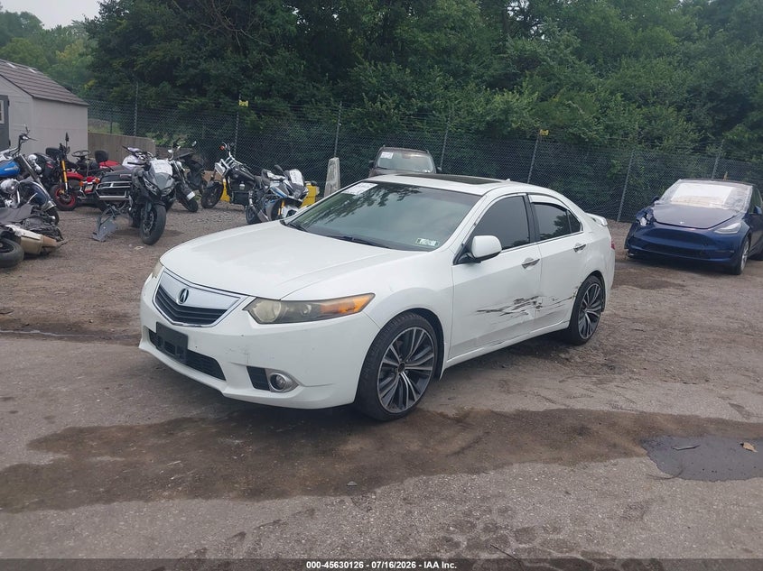 2012 Acura Tsx VIN JH4CU2F45CC022777 IAAI salvage auction — SIDE, Salvage (Pennsylvania), sold $825 on 2026-07-31 (photo 2)