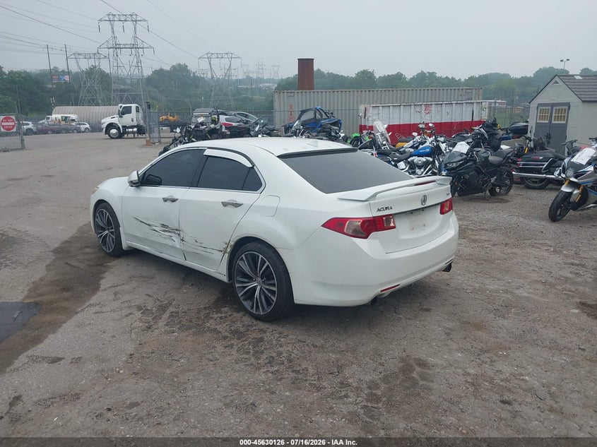 2012 Acura Tsx VIN JH4CU2F45CC022777 IAAI salvage auction — SIDE, Salvage (Pennsylvania), sold $825 on 2026-07-31 (photo 3)