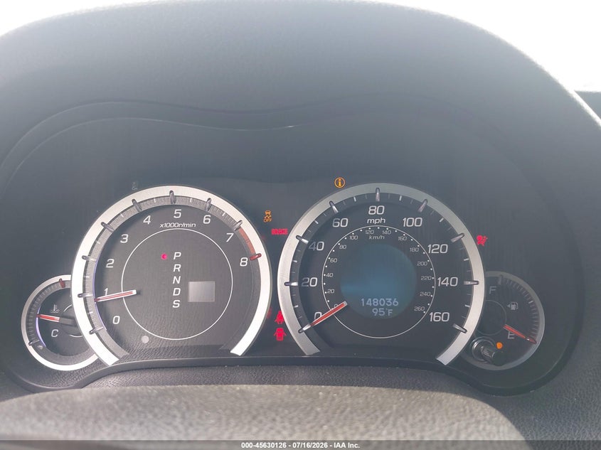 2012 Acura Tsx VIN JH4CU2F45CC022777 IAAI salvage auction — SIDE, Salvage (Pennsylvania), sold $825 on 2026-07-31 (photo 7)