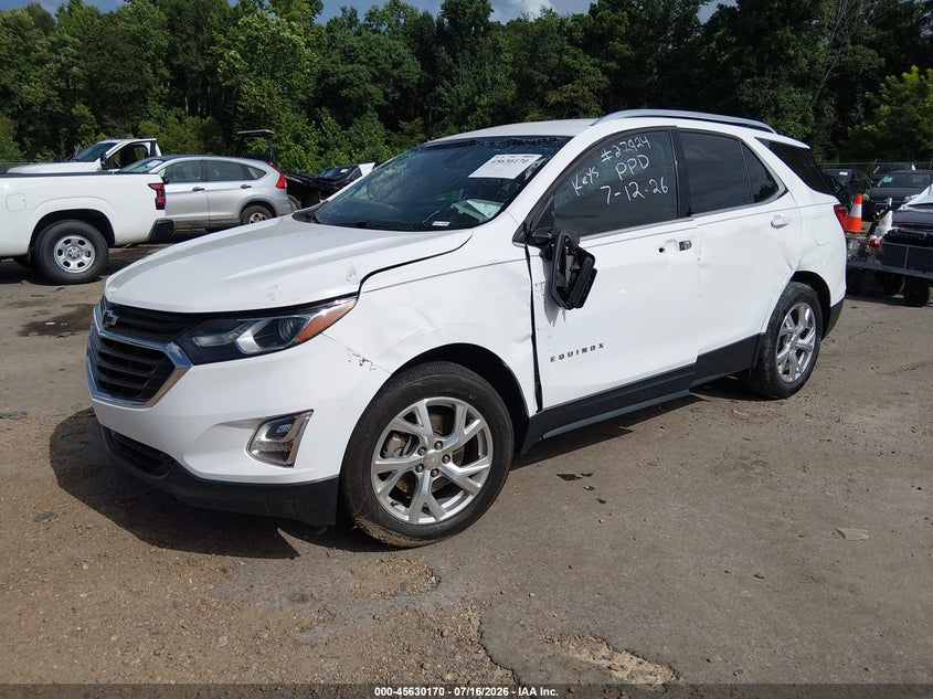 2020 Chevrolet Equinox VIN 3GNAXLEX3LS500441 IAAI salvage auction — RIGHT REAR, Wait Title, sold $1,050 on 2026-08-22 (photo 2)