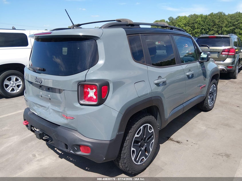 2016 Jeep Renegade VIN ZACCJBCT5GPC81440 IAAI salvage auction — REAR END, Salvage Title, sold $3,950 on 2026-08-02 (photo 4)