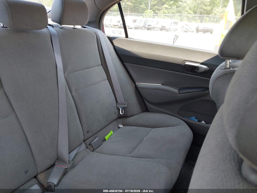 2006 Honda Civic VIN 1HGFA16546L108372 IAAI salvage auction — RIGHT SIDE, Clear (Massachusetts), sold $400 on 2026-07-23 (photo 8)