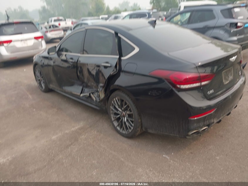 2020 Genesis G80 VIN KMTFN4JB6LU331943 IAAI salvage auction — SIDE, Salvage (Ohio), sold $7,000 on 2026-08-18 (photo 3)