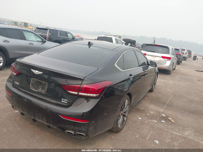 2020 Genesis G80 VIN KMTFN4JB6LU331943 IAAI salvage auction — SIDE, Salvage (Ohio), sold $7,000 on 2026-08-18 (photo 4)