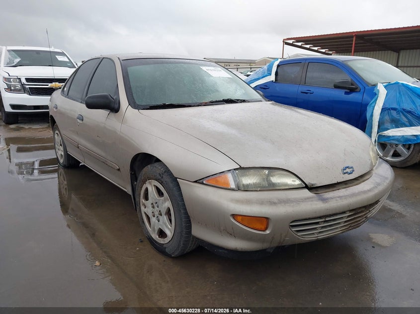 1997 Chevrolet Cavalier VIN 1G1JC5245V7299081 IAAI salvage auction — LEFT SIDE, Original (Texas), sold $100 on 2026-08-21 (photo 1)